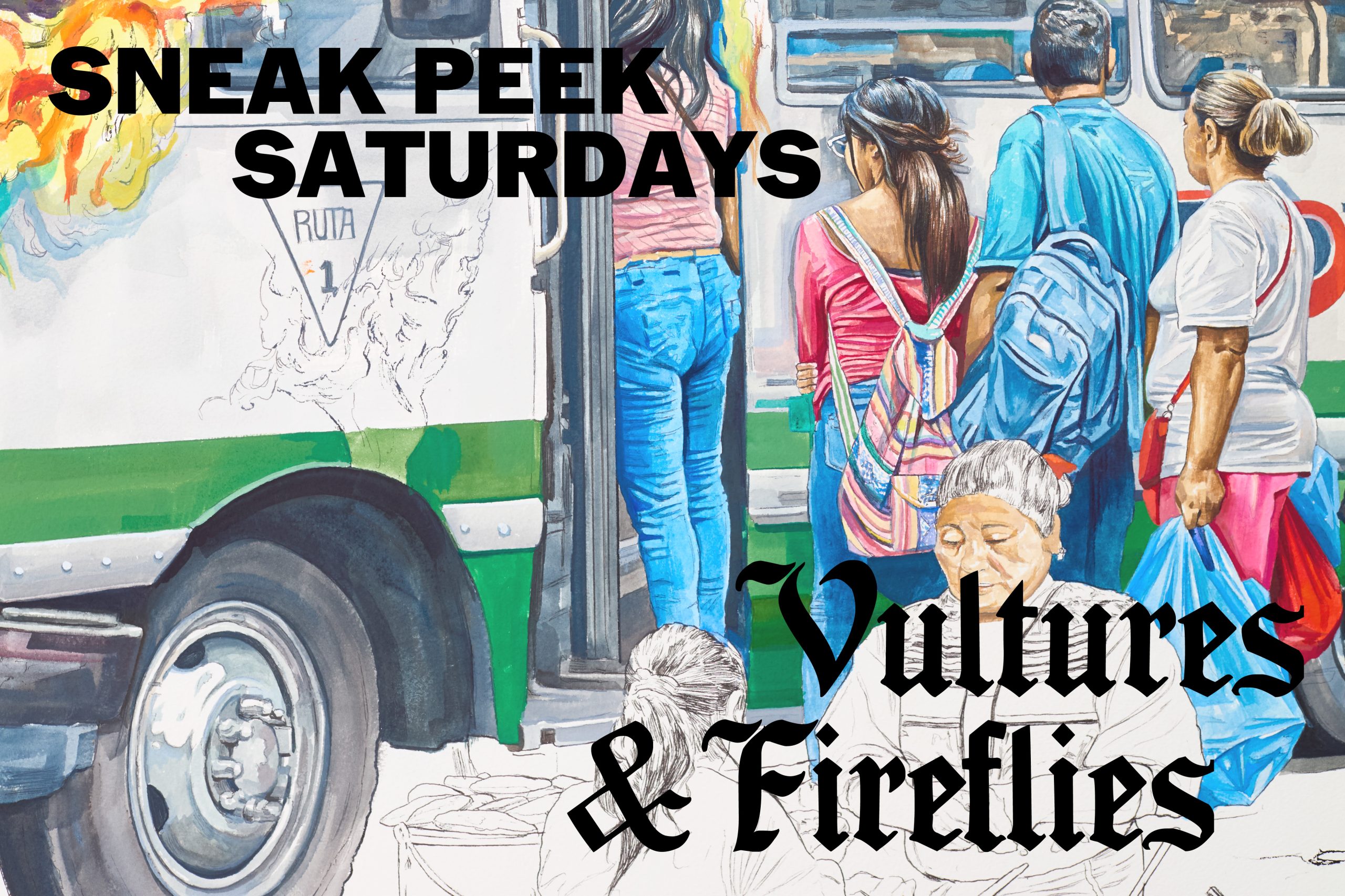 Vultures & Fireflies: Sneak peeks op zaterdag