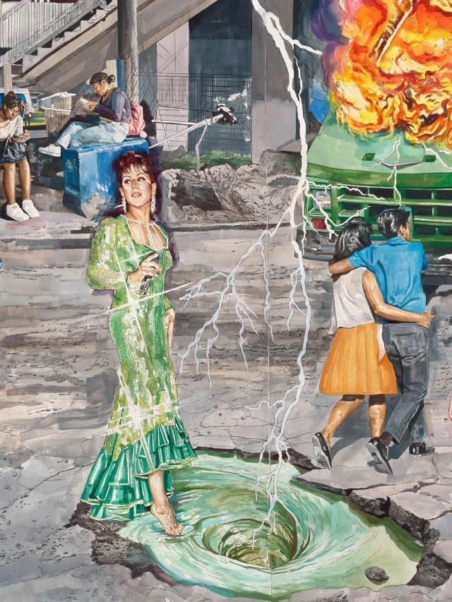 Book Launch with Q&A, Marres x Studium Generale 🔥 On the occasion of Vultures & Fireflies, a publication is being released featuring stunning visuals, essays, and poetry by Guadalupe Reyes, Mitzi Cuevas, Razzia Santillán, Lydiette Carrión, Adrián Román, Juan Pablo Ramos, Samuel Segura, Laura Martínez, and Tonatiuh López, designed by The Rodina.

During this book launch various aspects dive into of the work of Alejandro Galván with different experts. The artist himself and the two curators of the exhibition and book: Laura Martinez and Tonatiuh López, will also be present. The conversation addresses urban planning in Mexico City, social participation, art and activism, violence and injustice in society, including femicide, Mexican politics and corruption, and the importance of sharing stories. 

Guest speakers:
- Lydiette Carrión Rivera, independant journalist and writer (online)
- Tonatiuh López, curator, art historian, writer, and activist. 
- Sergio Alvarado Vazquez, researcher at the University of Twente

Friday, June 20, 5PM
Karl Dittrich Hall, Bonnefantenstraat 2, Maastricht

🦅 Following the talk you can visit the exhibition Vultures & Fireflies at Marres, until 8PM.

Free admission@

//

Booklaunch met Q&A, Marres x Studium Generale 🔥 Ter gelegenheid van Vultures & Fireflies wordt een publicatie uitgegeven die prachtig beeldmateriaal, essays en poëzie bevat van Mexicaanse kunstenaars en schrijvers, ontworpen door The Rodina.

Tijdens deze boekpresentatie worden verschillende aspecten van het werk van Alejandro Galván behandeld door diverse experts. De kunstenaar zelf is aanwezig, evenals de curatoren van de tentoonstelling en het boek. De onderwerpen die aan bod komen zijn o.a. stedelijke planning in Mexico-Stad, sociale participatie, kunst en activisme, geweld en onrecht (waaronder femicide), Mexicaanse politiek en corruptie, en het belang van het delen van verhalen.

🦅 Sprekers: Lydiette Carrión Rivera, Tonatiuh López, Sergio Alvarado Vazquez.

Vrijdag 20 juni, 17:00
Karl Dittrichzaal, Bonnefantenstr 2, Maastricht

De tentoonstelling is hierna te bezoeken tot 20:00 bij Marres.

Gratis toegang, Engelstalig

🖼️ @alejandro___galvan 📷 @gertjanvanrooij
